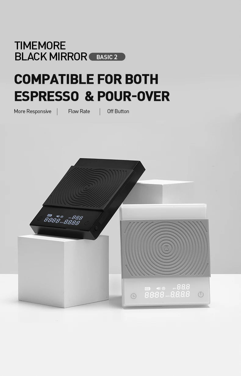 Timemore Black Mirror Basic 2.0 | The Precision Scale for Perfect Ratios