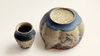Handmade "Neko" Katakuchi Matcha Bowl | Aesthetic Cat & Floral Design